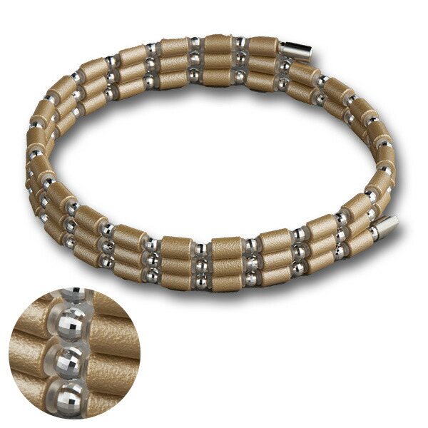 楽天市場】コアフォース ループ K14 ホワイトゴールド 全長50cm