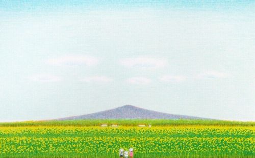 楽天市場】【版画・絵画】府川誠『春心地』リトグラフ□限定300部