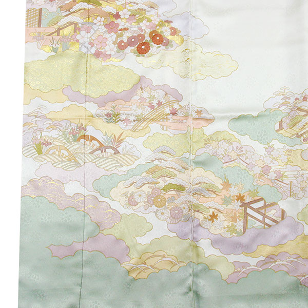 楽天市場】着物 皇室作家 藤井寛 最高級 訪問着 フォーマル用 瑞雲松菊