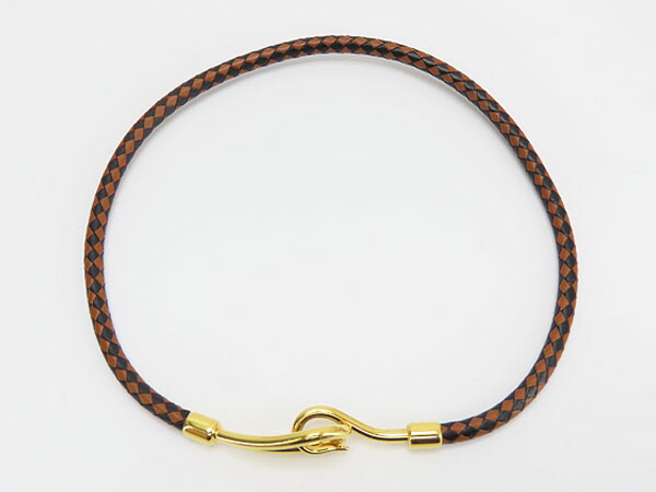 楽天市場】【美品】エルメス HERMES レザー ジャンボ チョーカー