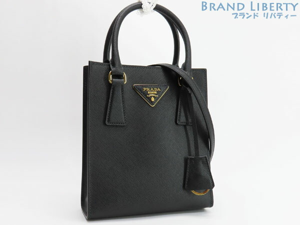 楽天市場】【未使用】プラダ PRADA サフィアーノレザー 2WAY