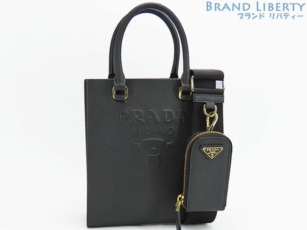 楽天市場】【超美品】プラダ PRADA サフィアーノ スモール トート