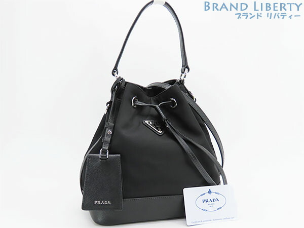 楽天市場】【超美品】プラダ PRADA ナイロン 2WAY 巾着バッグ ドロー