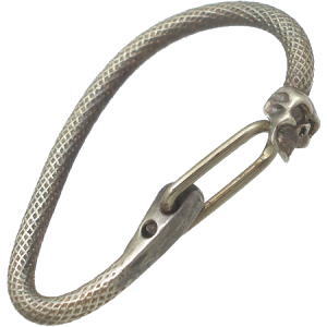 楽天市場】ラスティ スカルカラビナ シルバー925キーホルダー