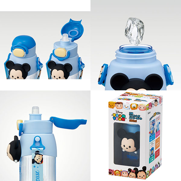 楽天市場】スケーター 立体マスコット付き ストローボトル 水筒 590ml