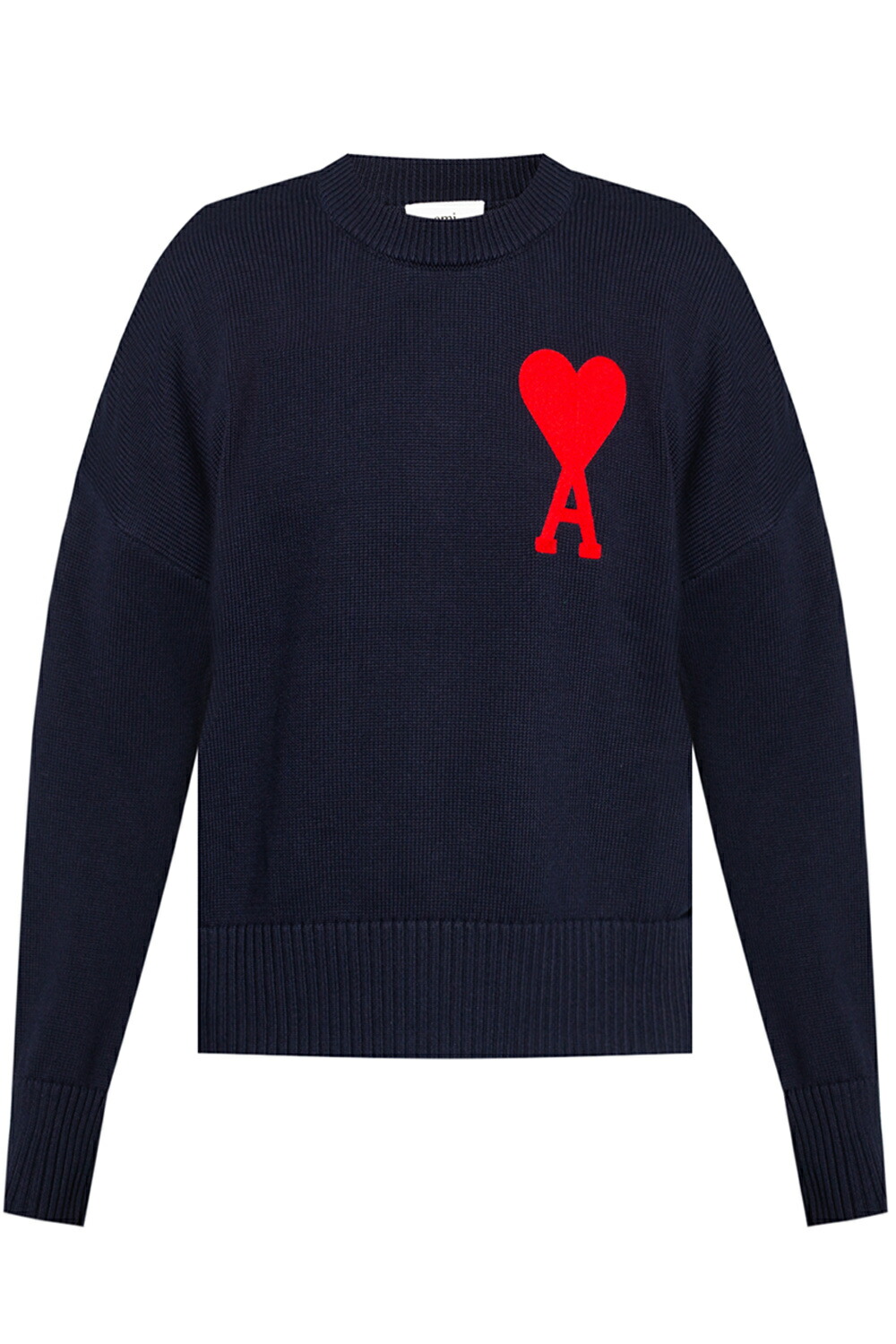 楽天市場】AMI PARIS｜アミパリ ビックハートロゴ入り オーバーサイズ