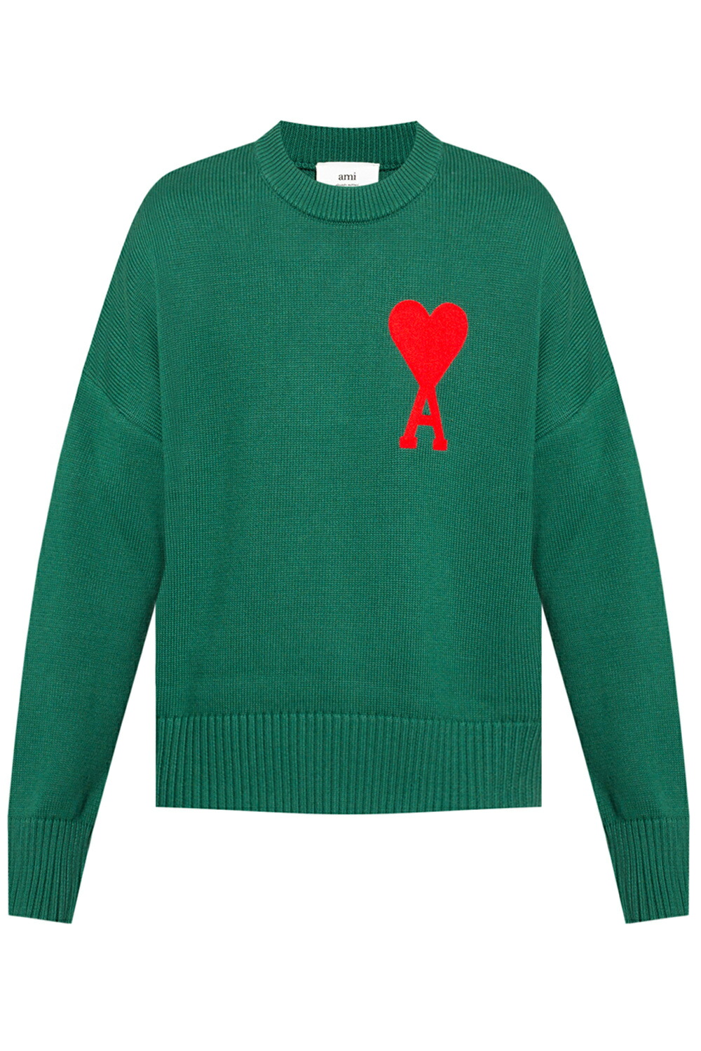 楽天市場】AMI PARIS｜アミパリ ビックハートロゴ入り オーバーサイズ