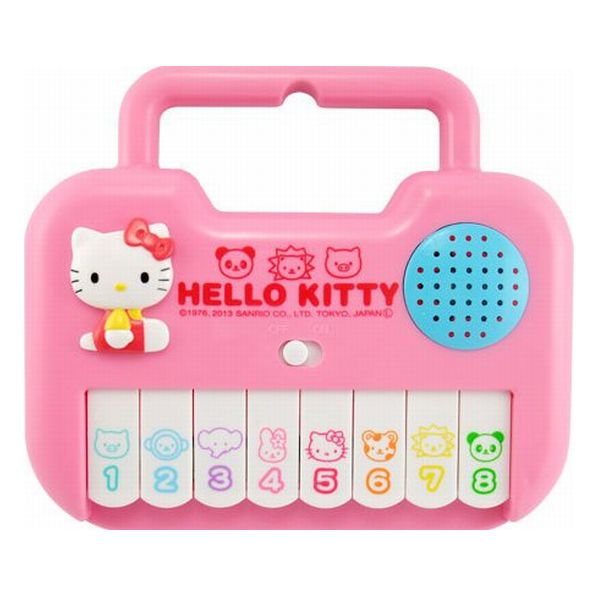 楽天市場】ハローキティ ピアノ 000490231 おもちゃ 楽器 音楽