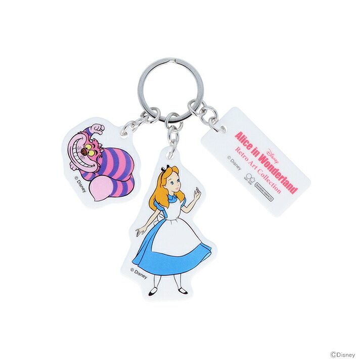 楽天市場】ディズニー ふしぎの国のアリス 3連アクリルキーホルダー