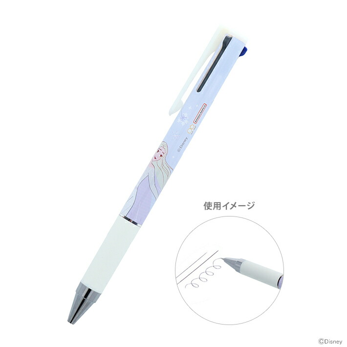 楽天市場】ディズニー アナと雪の女王 Juice up 3 3色ボールペン 0.4mm