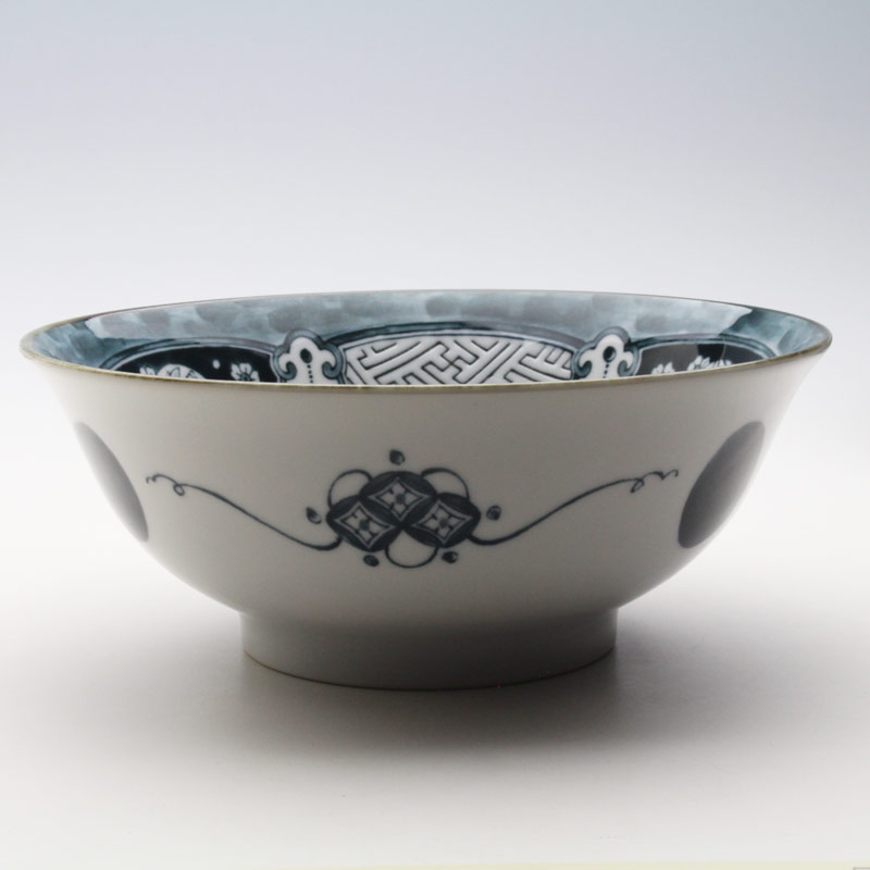 楽天市場】【Shonzui 染付瓔珞紋 らーめん鉢】普段使い 日本製 磁器