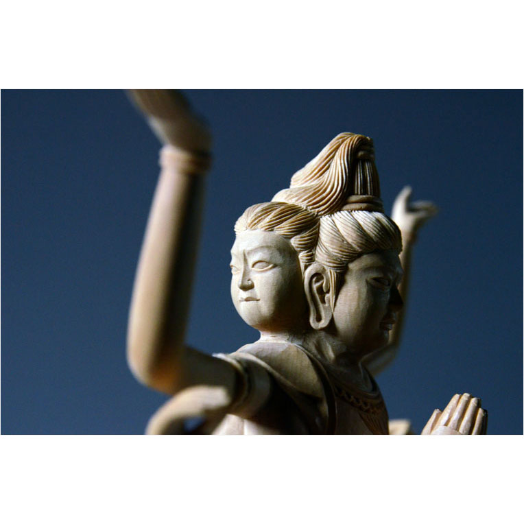 楽天市場】仏像【極上彫り 総柘植材・素彫り：阿修羅】仏壇・御本尊