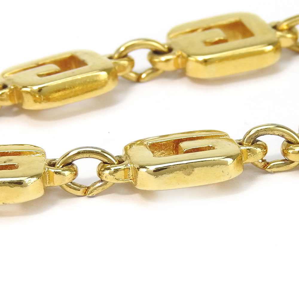 楽天市場】【中古】 ジバンシー ブレスレット メタル ゴールド