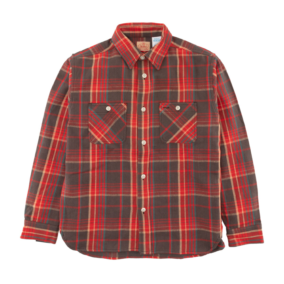 楽天市場】[30%OFF]【FIVE BROTHER】(ファイブブラザー) フランネル