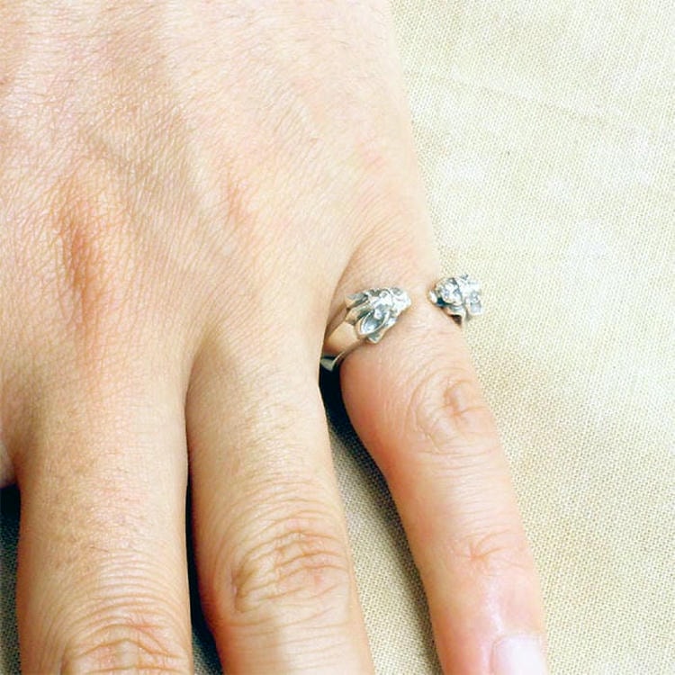 楽天市場】ディールデザイン DEAL DESIGN キッシーズライオン シルバー