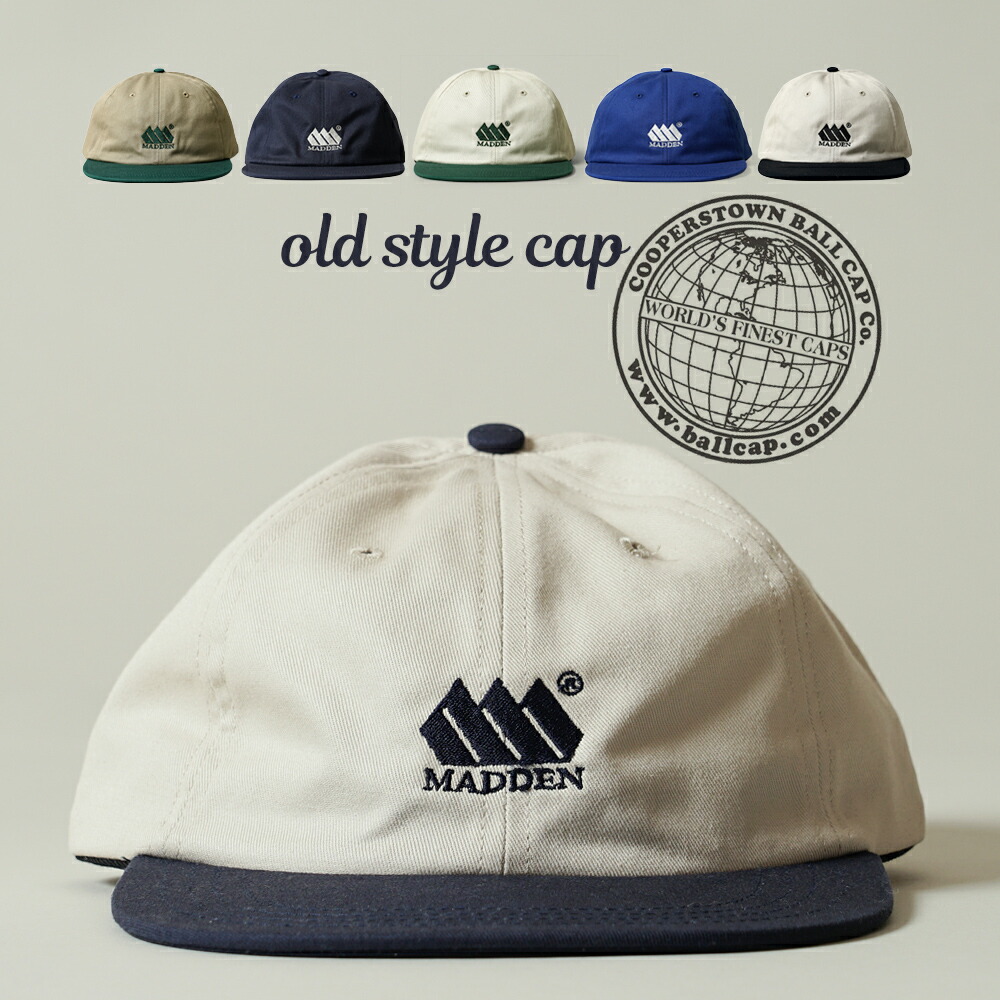 楽天市場】ベースボールキャップ オールドスタイル クラシックスタイル