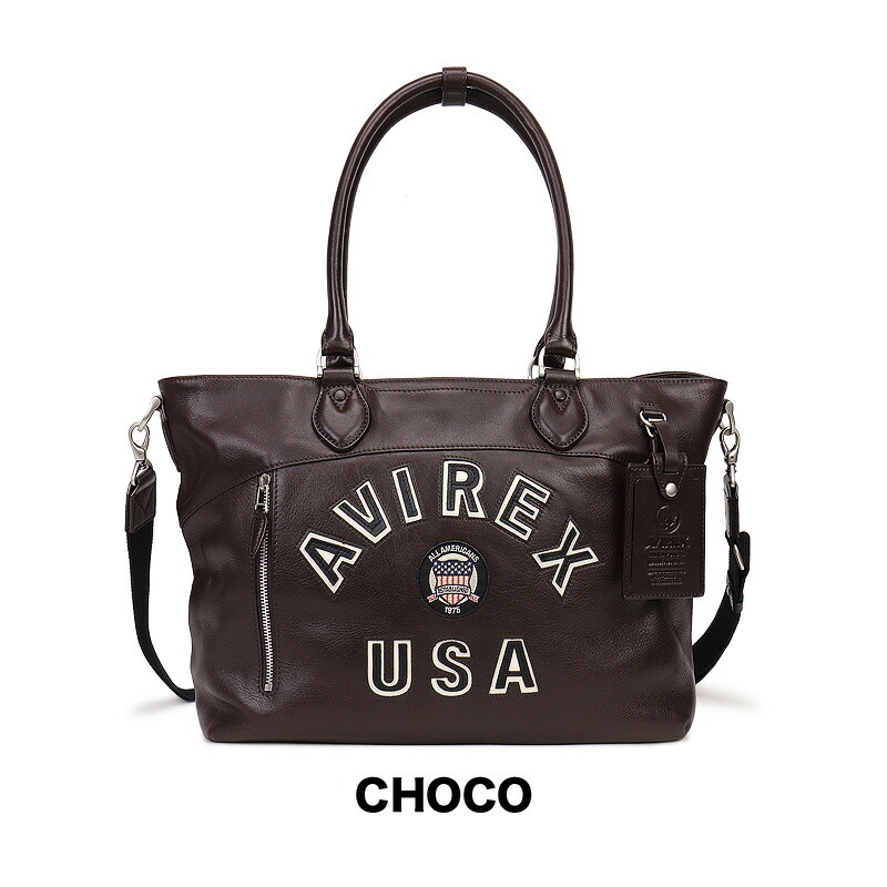 楽天市場】アビレックス バッグ トートバッグ メンズ 本革 ショルダー