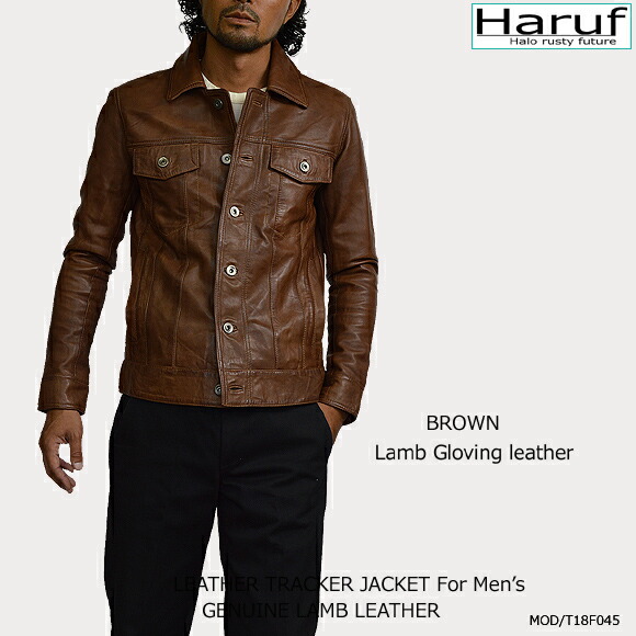 楽天市場】gジャン トラッカージャケット レザージャケット 革ジャン