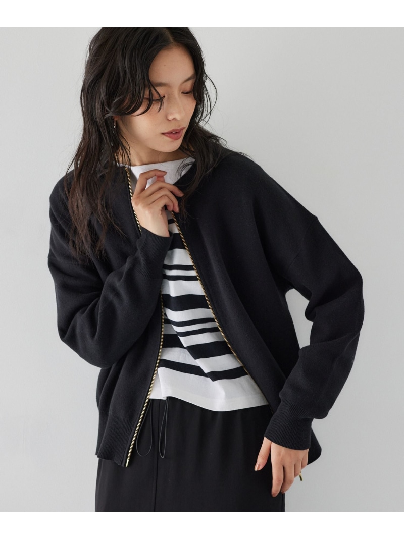 楽天市場】【WEB限定】ミラノリブZIPカーデ＜セットアップ対応