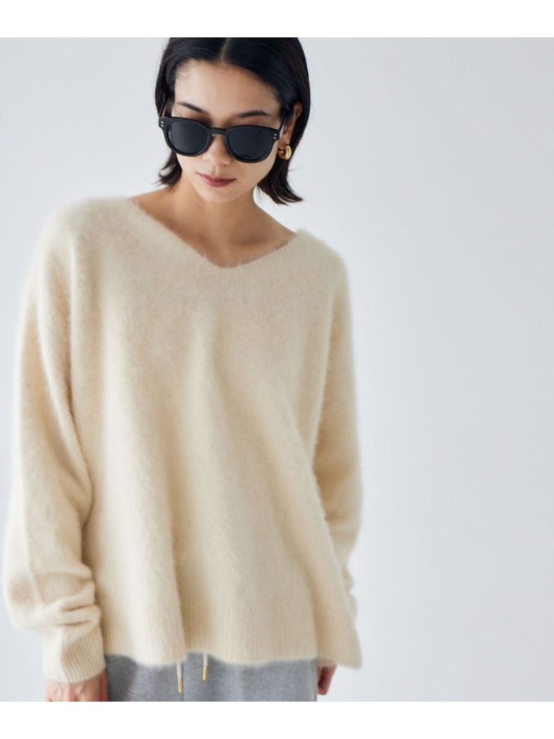 楽天市場】【SALE／50%OFF】FOXカシミアVネックニット【WEB限定カラー