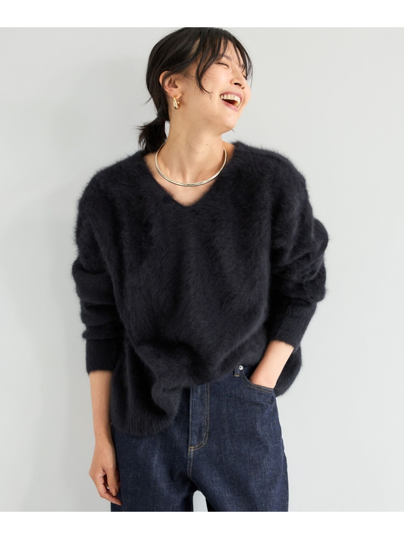楽天市場】【SALE／50%OFF】FOXカシミアVネックニット【WEB限定カラー