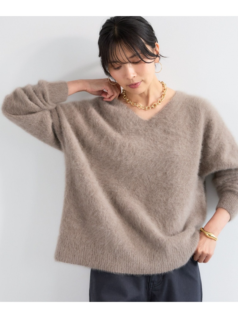 楽天市場】【SALE／50%OFF】FOXカシミアVネックニット【WEB限定カラー