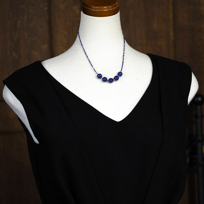 楽天市場】【ポイント5倍×5のつく日】 天然石 ラピスラズリ ネックレス