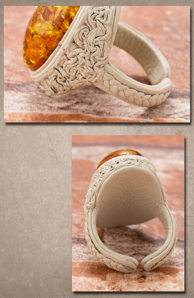 楽天市場】【ポイント5倍×5のつく日】 リトアニア産 琥珀 リング 指輪