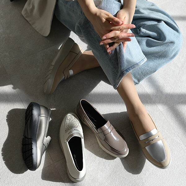 楽天市場】No.174601-2 newmo(ニューモ) クラリーノ ストレッチ 厚底