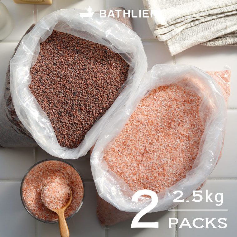 楽天市場】入浴剤 魔法のバスソルト箱入り2.5kg×2 ヒマラヤ岩塩 【合計