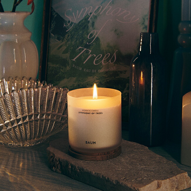 楽天市場】【BAUM公式】アロマティック キャンドル | バウム | ルーム