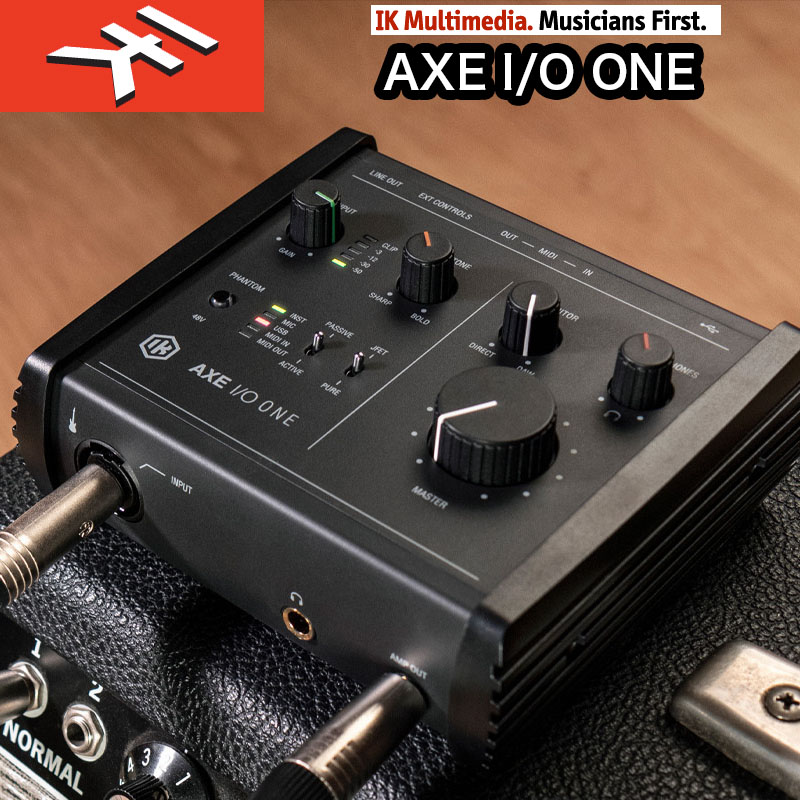 楽天市場】IK MULTIMEDIA AXE I/O ONE（アックスアイオーワン）1イン/3
