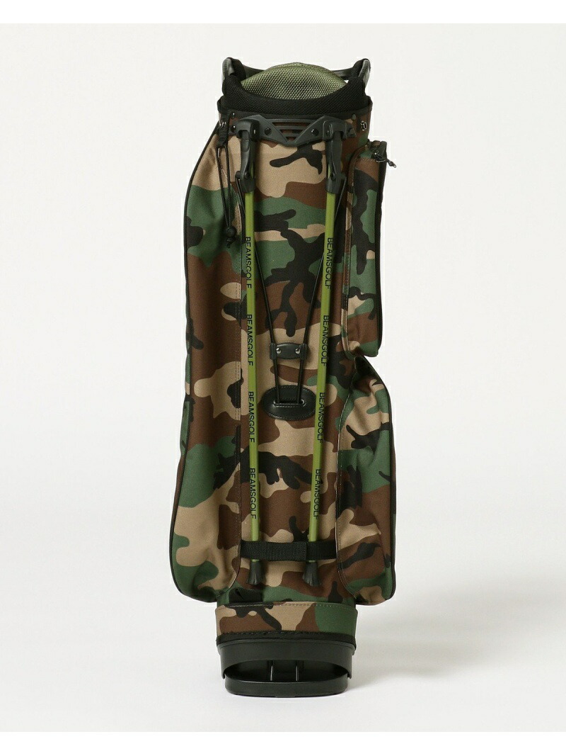 楽天市場】BEAMS GOLF / カモフラージュ柄 キャディバッグ BEAMS GOLF