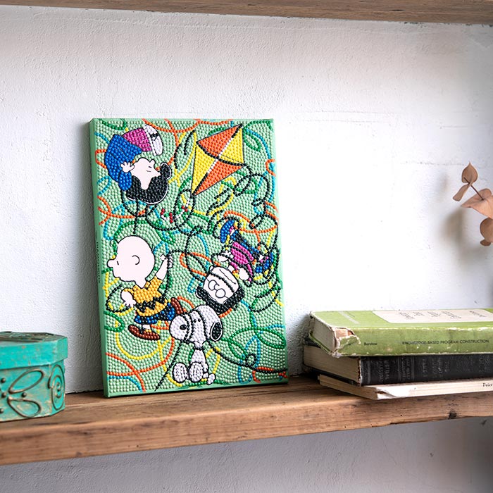 楽天市場】ダイヤモンドフィックス スヌーピー ダイアモンドアート