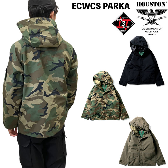 楽天市場】【2025秋冬新作】Houston ヒューストン ECWCS パーカー エコ