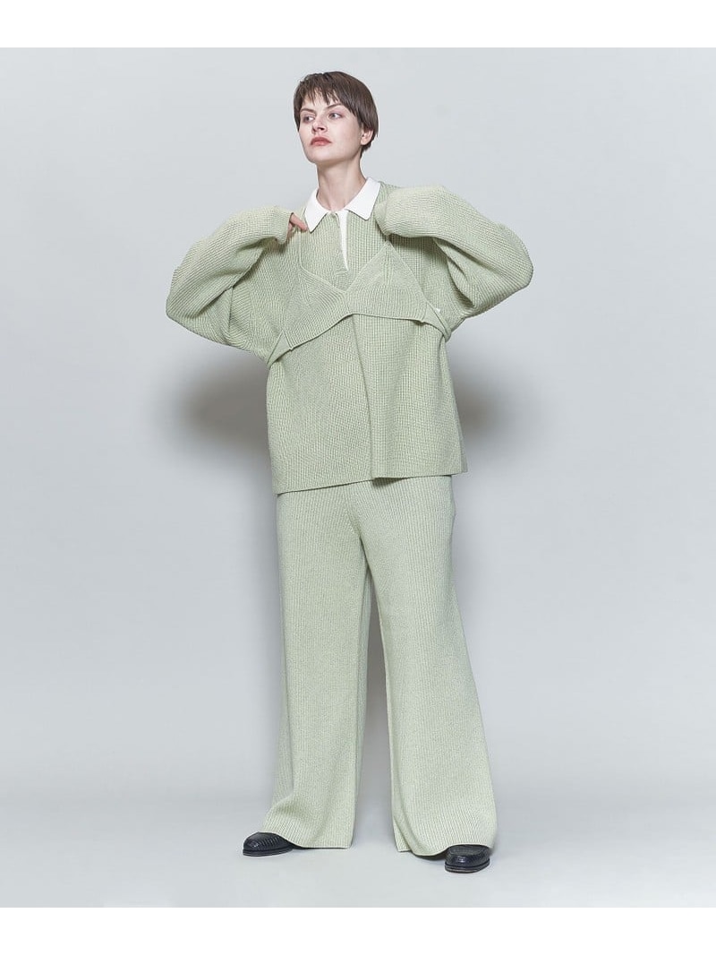 楽天市場】＜6(ROKU)＞ウールコットン ミックス カラーニット 6(ROKU