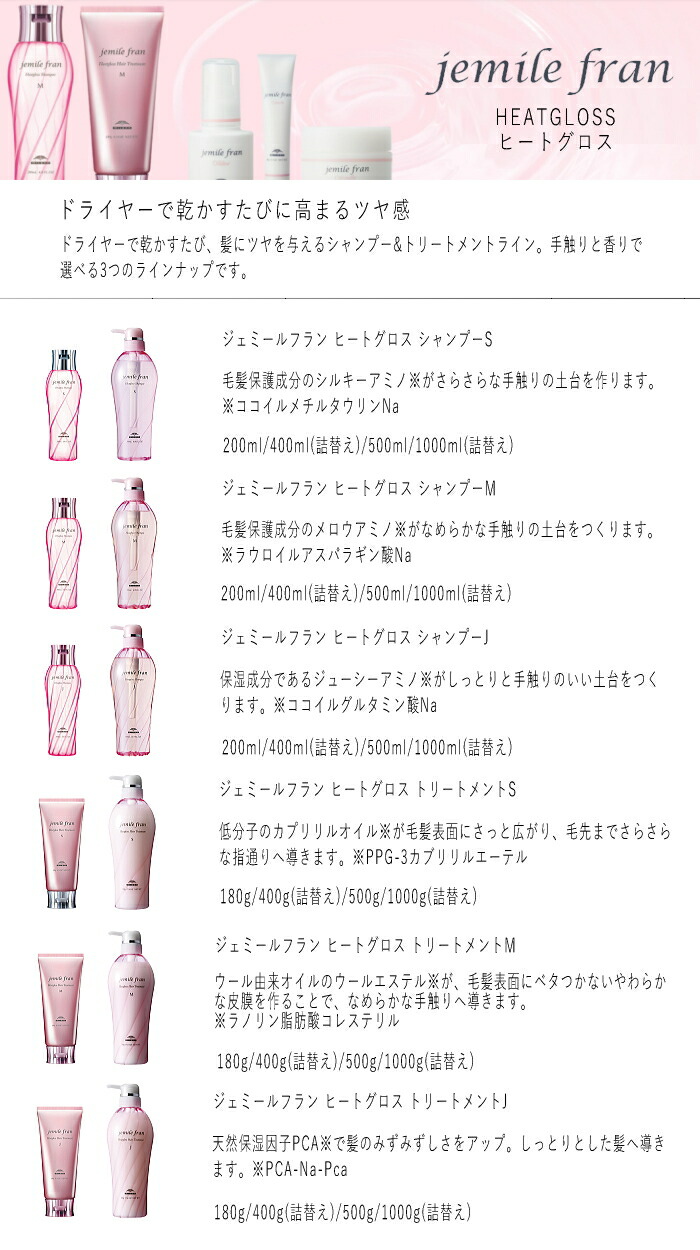 楽天市場】【2個セット】 ミルボン ジェミールフラン ヒートグロス