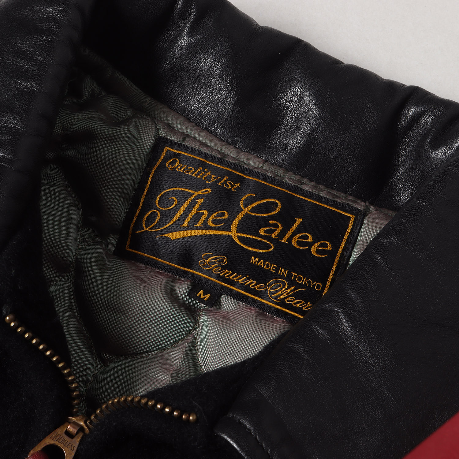 楽天市場】CALEE キャリー ジャケット サイズ:M 袖レザー メルトン