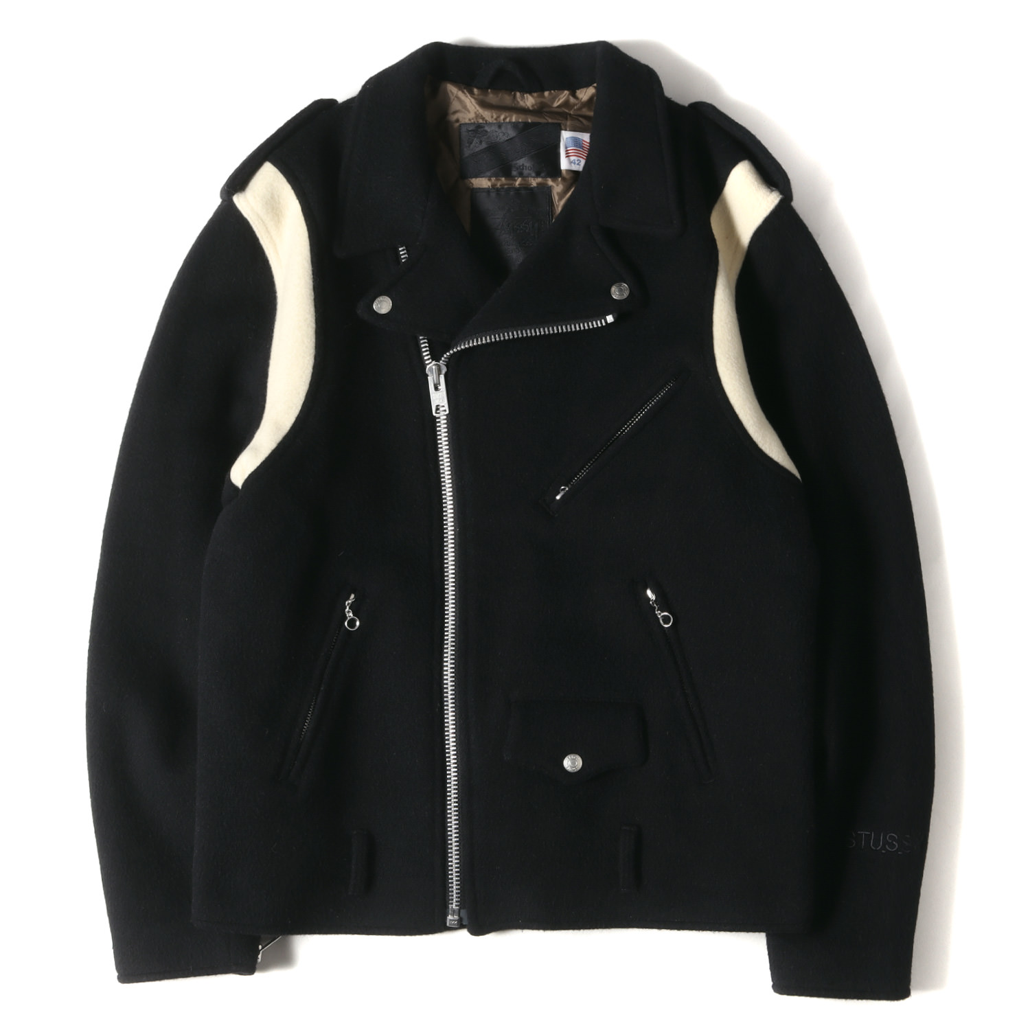 楽天市場】STUSSY ステューシー ジャケット サイズ:42(XL) Schott