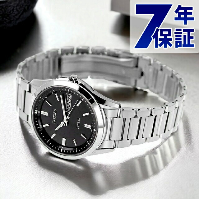 楽天市場】シチズン エクシード デイデイトモデル 電波ソーラー AT6030