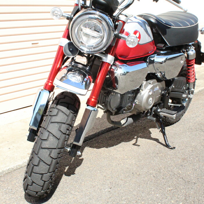 楽天市場】ホンダ モンキー125 フロントフォーク ガード 左右セット
