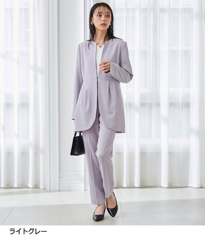 楽天市場】【期間限定：10990円→8790円！】パンツスーツ ＜2点セット