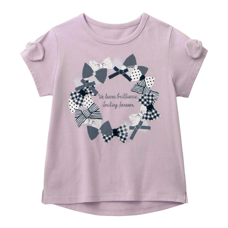 楽天市場】【ジータ/GITA】 袖リボン 半袖 プリント Tシャツ ◇ 1100