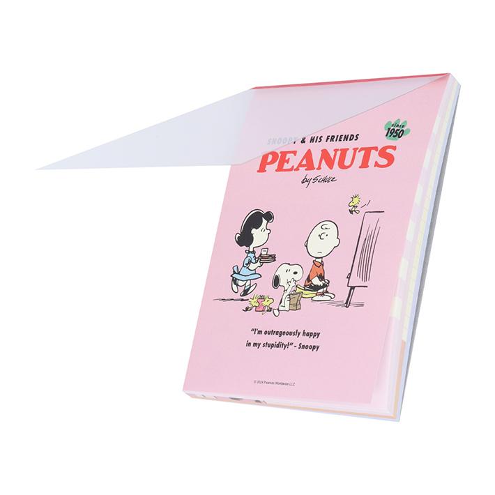 楽天市場】スヌーピー A6 メモ帳 SNOOPY & FRIENDS ピンク【S2841967