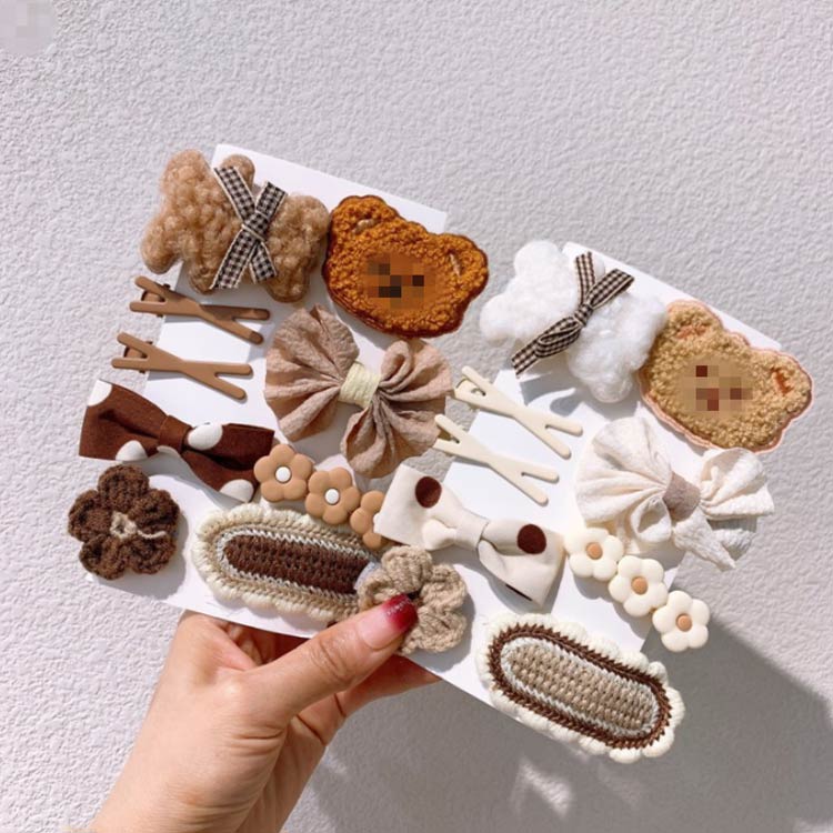 楽天市場】パッチン留め クマヘアピンセット キッズ 子供 ヘアクリップ