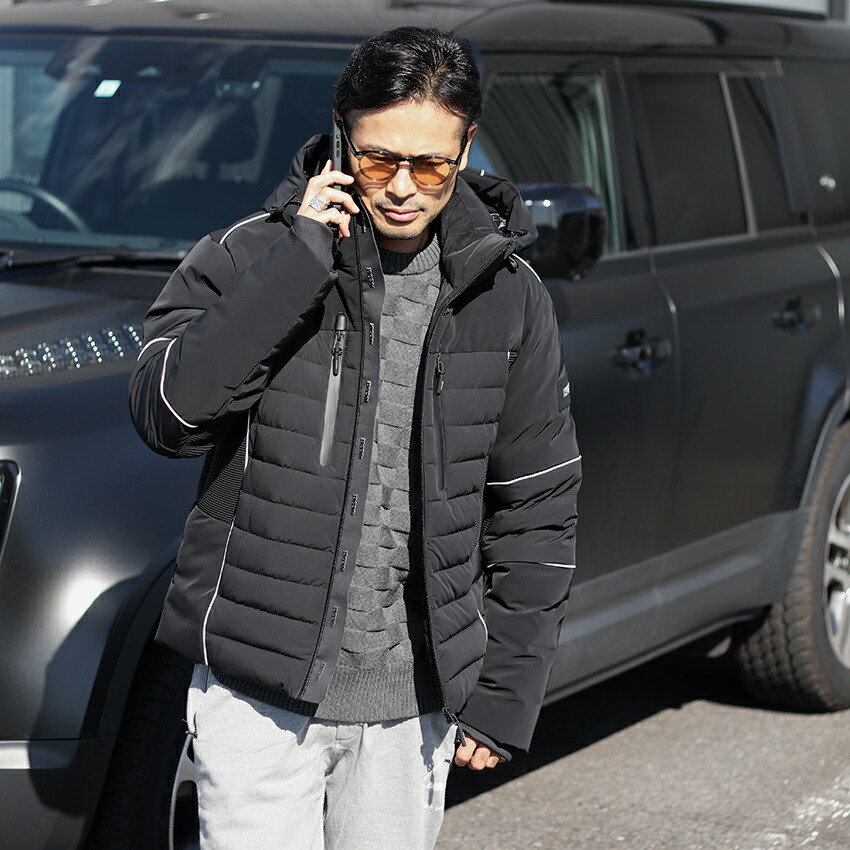 楽天市場】MACKAGE マッカージュ 切替 パイピング ダウンジャケット