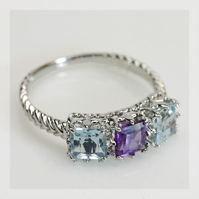 楽天市場】【15％クーポンの日】 アメジスト×アクアマリン オープン