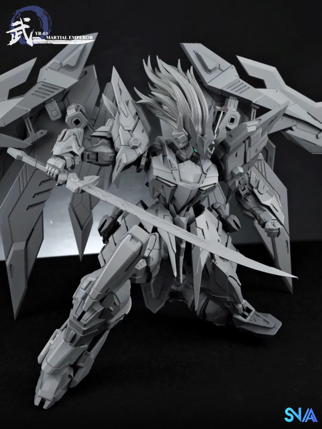 楽天市場】SNAA 1/100 機甲 モデル ロボット 武皇 皇者シリーズ 可動