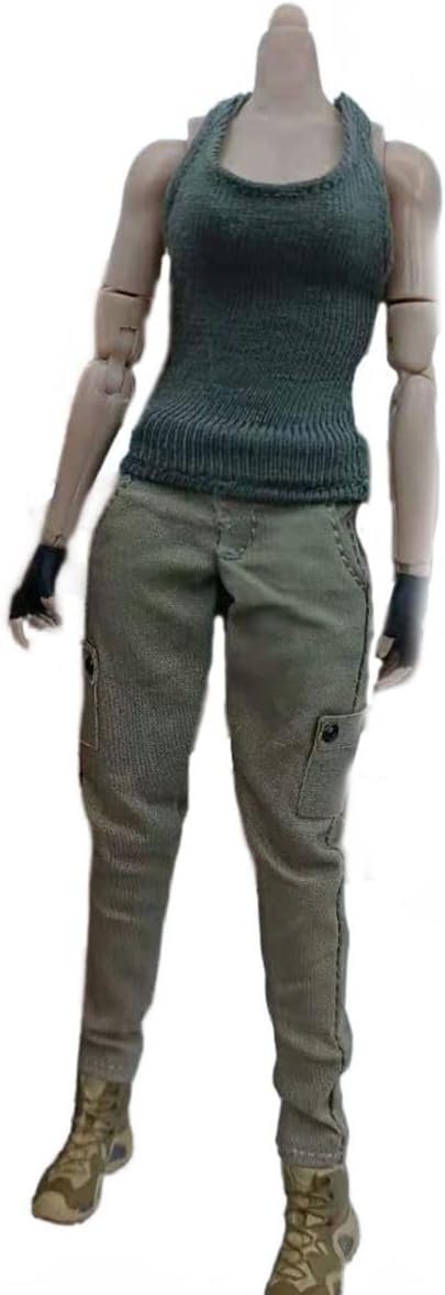 楽天市場】1/12 スケール 女性 可動 アクション フィギュア用 衣装