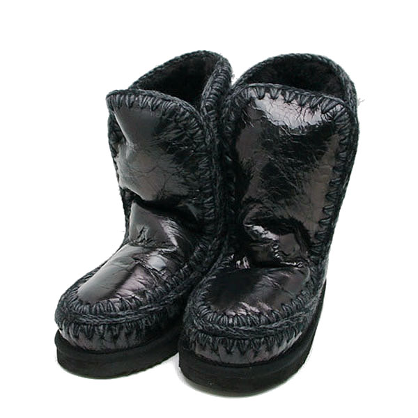 楽天市場】 ムー mouムートンブーツ MFBKLIMITED EDESKIMO GLITTER